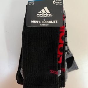 Adidas Superlite Aeroready Crew Socks 6-12